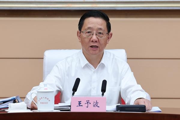 省政府党组理论学习中心组开展集中学习研讨 深入学习贯彻习近平党建思想 以高质量党建引领高质量发展 王予波主持