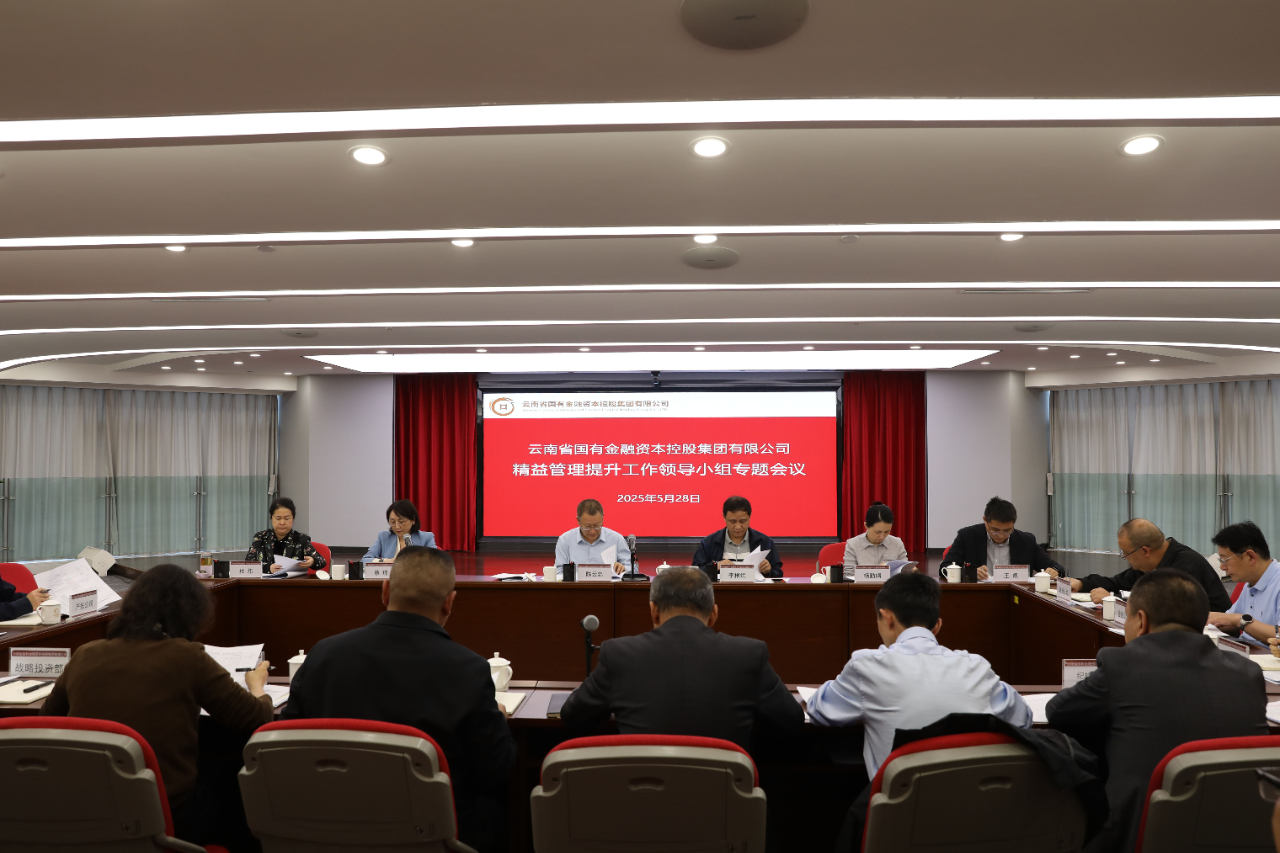 云南金控集团召开精益管理提升工作领导小组专题会议